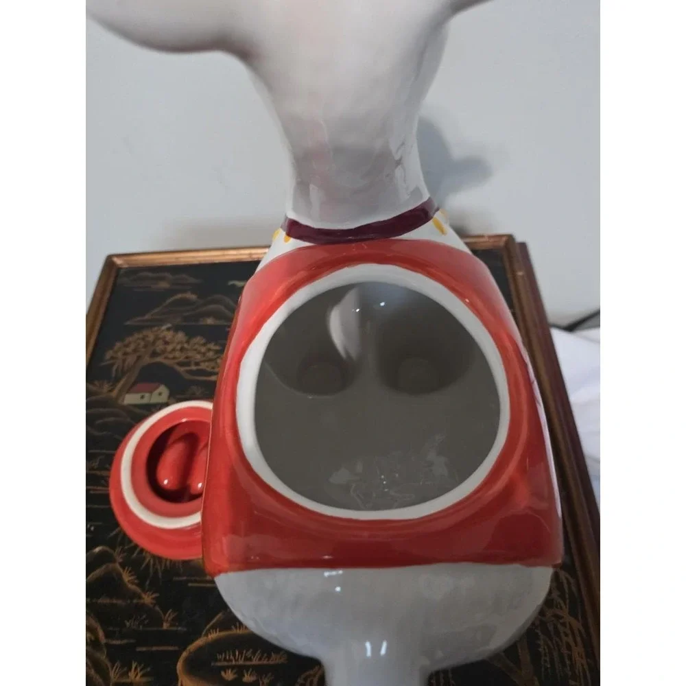 Threshold Llama Alpaca Stoneware Cookie Jar w/Lid 11
